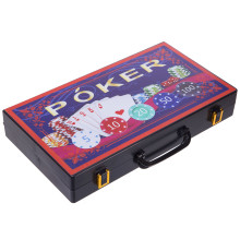 Набір для покеру у пластиковому кейсі Poker game set Poker game set SP-Sport 300 фішок
