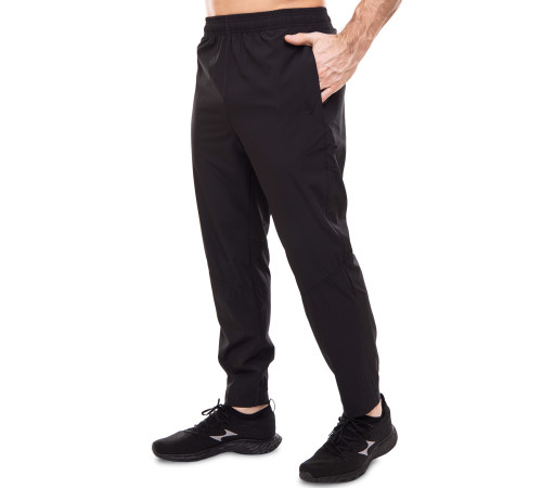 Штаны спортивные мужские на манжете LIDONG M-3XL черный