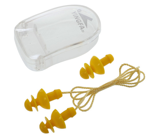 Беруші для плавання на шнурку Ear Plug YINGFA кольори в асортименті