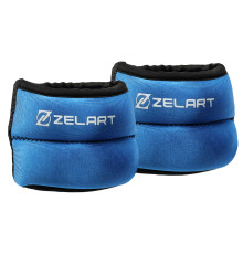 Утяжелители-браслеты для рук Zelart 2x1кг цвета в ассортименте