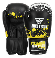 Рукавиці боксерські на липучці PVC MIKE TYSON 10-14унцій кольори в асортименті