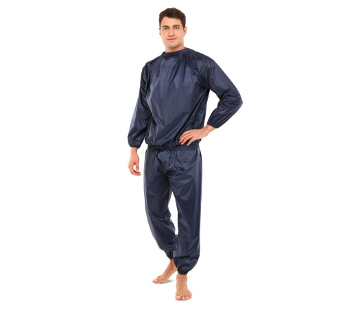 Костюм-сауна для схуднення SAUNA SUIT SIBOTE XL-3XL сірий