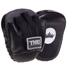Міні-лапа боксерська зігнута тренувальна шкіра TOP KING Light Weight 18x15x4см 2штуки кольори в асортименті
