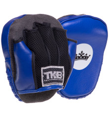 Міні-лапа боксерська зігнута тренувальна шкіра TOP KING Light Weight 18x15x4см 2штуки кольори в асортименті