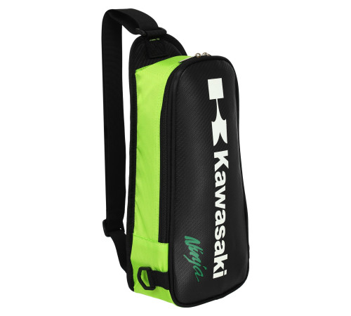 Мотосумка-слінг KAWASAKI SP-Sport 5л 42x15x7см салатовий-чорний