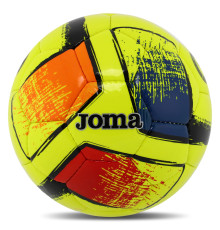 М'яч футбольний Joma DALI II №5 PU помаранчевий-синій-червоний