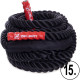 Канат для кросфіту Combat Battle Rope Zelart 15м чорний