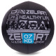 М'яч набивний медичний для кросфіту WALL BALL Zelart 7кг чорний