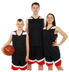 Форма баскетбольна майка та шорти LIDONG 3XS-6XL кольори в асортименті