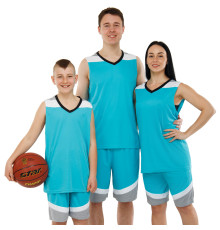Форма баскетбольна майка та шорти LIDONG 3XS-6XL кольори в асортименті