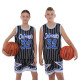 Форма баскетбольная детская NBA клуб Orlando Magic 32 S-2XL черный-белый