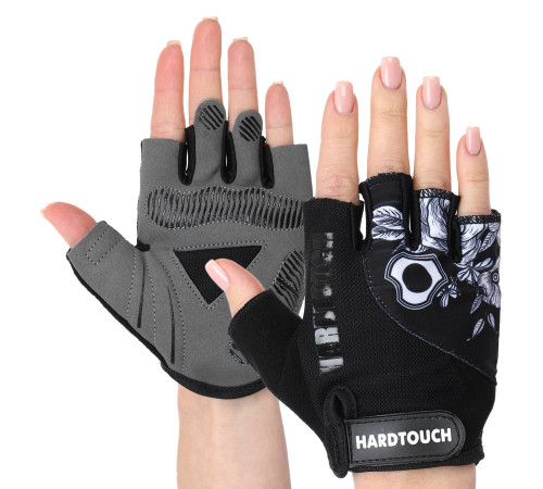 Перчатки для фитнеса и тренировок HARD TOUCH S-XL цвета в ассортименте