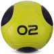 Медбол мяч медицинский Medicine Ball Zelart 2кг зеленый-черный