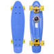 Пенні борд Penny Board круїзер пластиковий з колесами які світяться FISH синій-жовтий