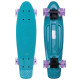 Пенні борд Penny Board круїзер пластиковий з колесами які світяться FISH м’ятний-чорний-фіолетовий