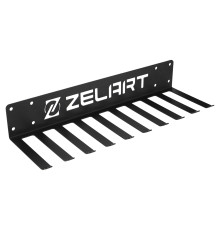 Кронштейн настінний для скакалок та петель Zelart чорний