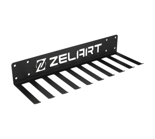 Кронштейн настінний для скакалок та петель Zelart чорний