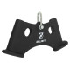 Рукоятка для тяги c узким хватом Triceps Grip нескользящее покрытие Zelart 43x6x14,5см черный