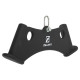 Рукоятка для тяги c узким хватом Triceps Grip нескользящее покрытие Zelart 43х6х14,5см черный