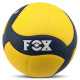 Мяч волейбольный FOX №5 PU желтый-синий