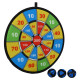 Дартс на липучці 3 м'яча та мішень VELCRO dartboard Baili 30cм