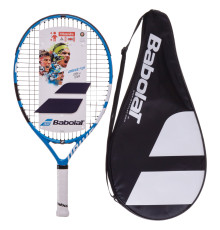 Ракетка для великого тенісу дитяча BABOLAT DRIVE JUNIOR 5-6років 21" блакитний