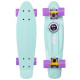 Пенні борд Penny Board круїзер пластиковий 22" FISH м’ятний-жовтий-фіолетовий