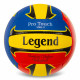 Мяч волейбольный LEGEND №5 PU желтый-синий-красный