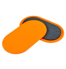 Диски для ковзання слайдери для фітнесу SP-Sport SLIDE PAD 25,5x13см кольори в асортименті