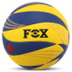 Мяч волейбольный FOX №5 PU Микрофибра желтый-синий