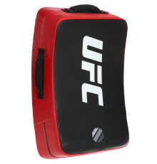 Маківара Вигнута тренувальна для відпрацювання ударів PU UFC Pro 63,5х38х17,78см 1шт чорний-червоний