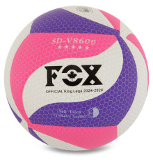 Мяч волейбольный FOX №5 PU цвета в ассортименте