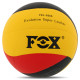 М'яч волейбольний FOX GERMANY №5 PU чорний-червоний-жовтий