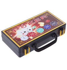 Набір для покеру у пластиковому кейсі Poker game set Poker game set SP-Sport 100 фішок