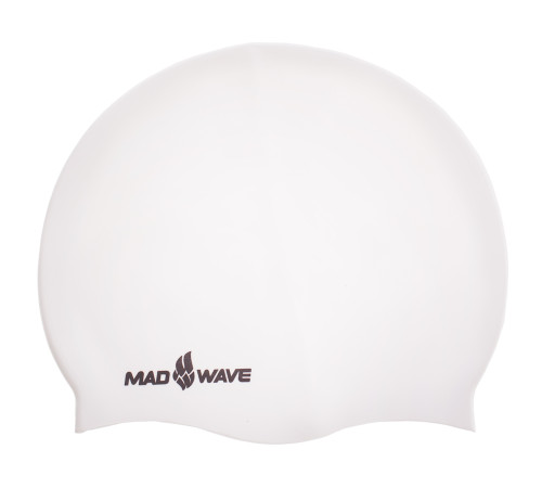 Шапочка для плавания силиконовая для взрослых MadWave INTENSIVE цвета в ассортименте