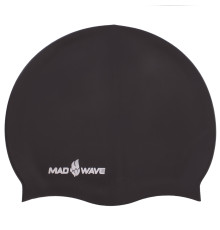 Шапочка для плавания силиконовая для взрослых MadWave INTENSIVE цвета в ассортименте