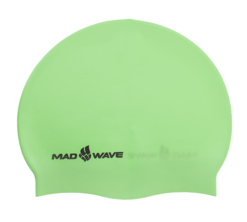 Шапочка для плавания силиконовая для взрослых MadWave NEON цвета в ассортименте