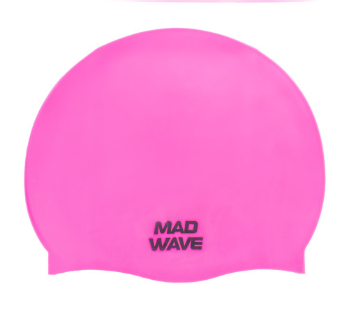 Шапочка для плавання силіконова для дорослих MadWave LIGHT кольори в асортименті