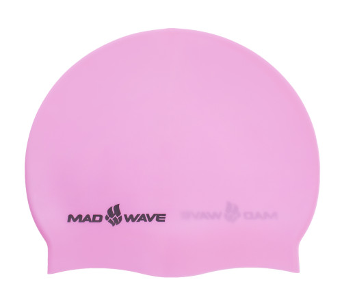 Шапочка для плавання силіконова для дорослих MadWave PASTEL кольори в асортименті