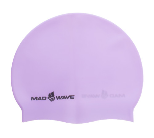 Шапочка для плавання силіконова для дорослих MadWave PASTEL кольори в асортименті