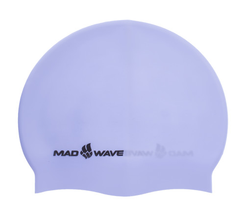 Шапочка для плавання силіконова для дорослих MadWave PASTEL кольори в асортименті