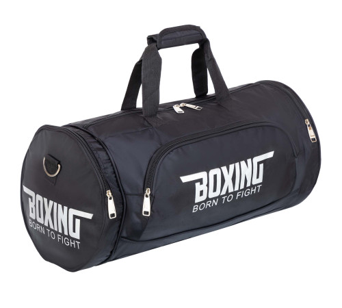Сумка спортивная Бочонок BOXING BORN TO FIGHT цвета в ассортименте