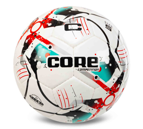 Мяч футбольный CORE COMPETITION №5 PU цвета в ассортименте