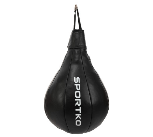 Груша боксерская подвесная каплевидная набивная SPORTKO 60x35см цвета в ассортименте