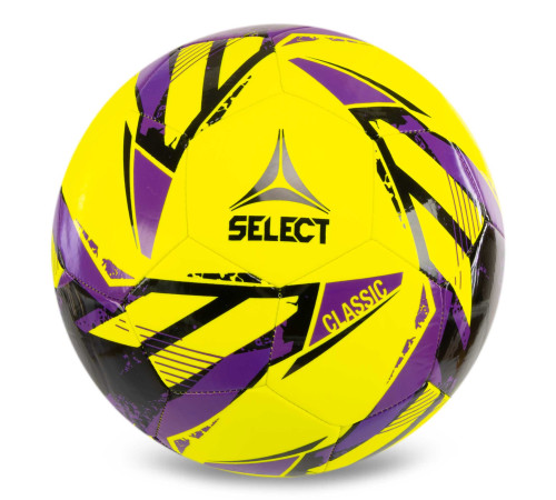 М'яч футбольний дитячий SELECT CLASSIC V24 №5 жовтий-фіолетовий