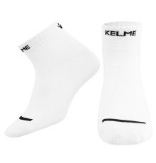 Шкарпетки спортивні унісекс короткі KELME FLAT розмір M-L білий