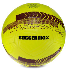 М'яч футбольний HYBRID SOCCERMAX FIFA №5 PU кольори в асортименті