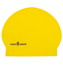 Шапочка для плавання латексна для дорослих MadWave SOLID SOFT кольори в асортименті