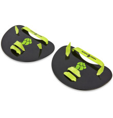 Лопатки на пальці для плавання MadWave FINGER PADDLES чорний