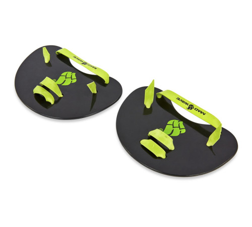 Лопатки на пальці для плавання MadWave FINGER PADDLES чорний